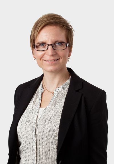 Fastighetsmäklare Carina Andersson för JNF i Haparanda