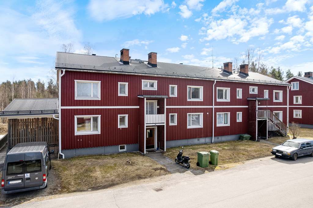 Ängsvägen och Triangelgatan, Älvsbyn