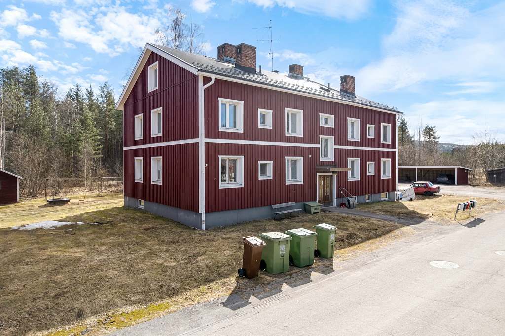Ängsvägen och Triangelgatan, Älvsbyn
