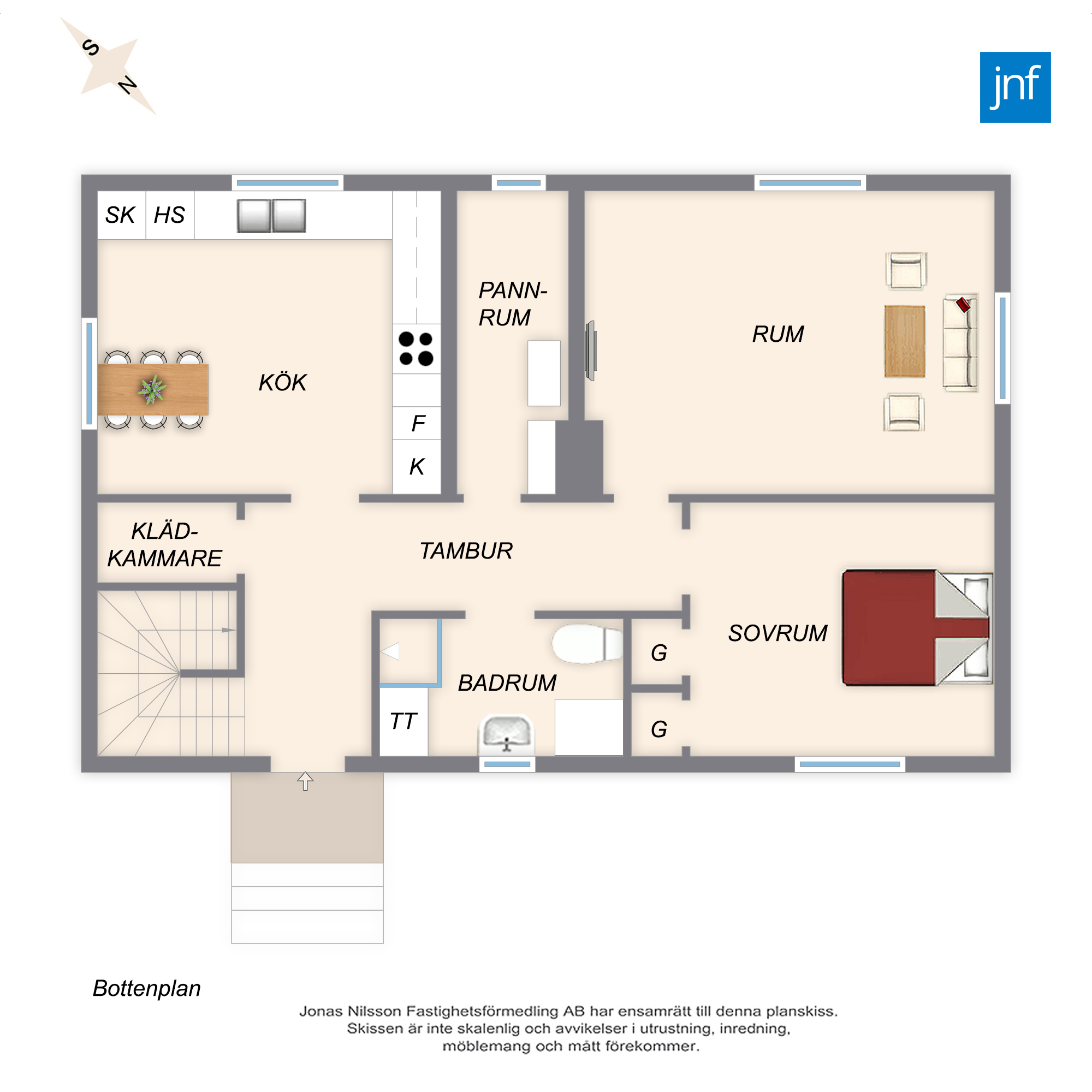 Planlösning 1 Storlångträsk 22