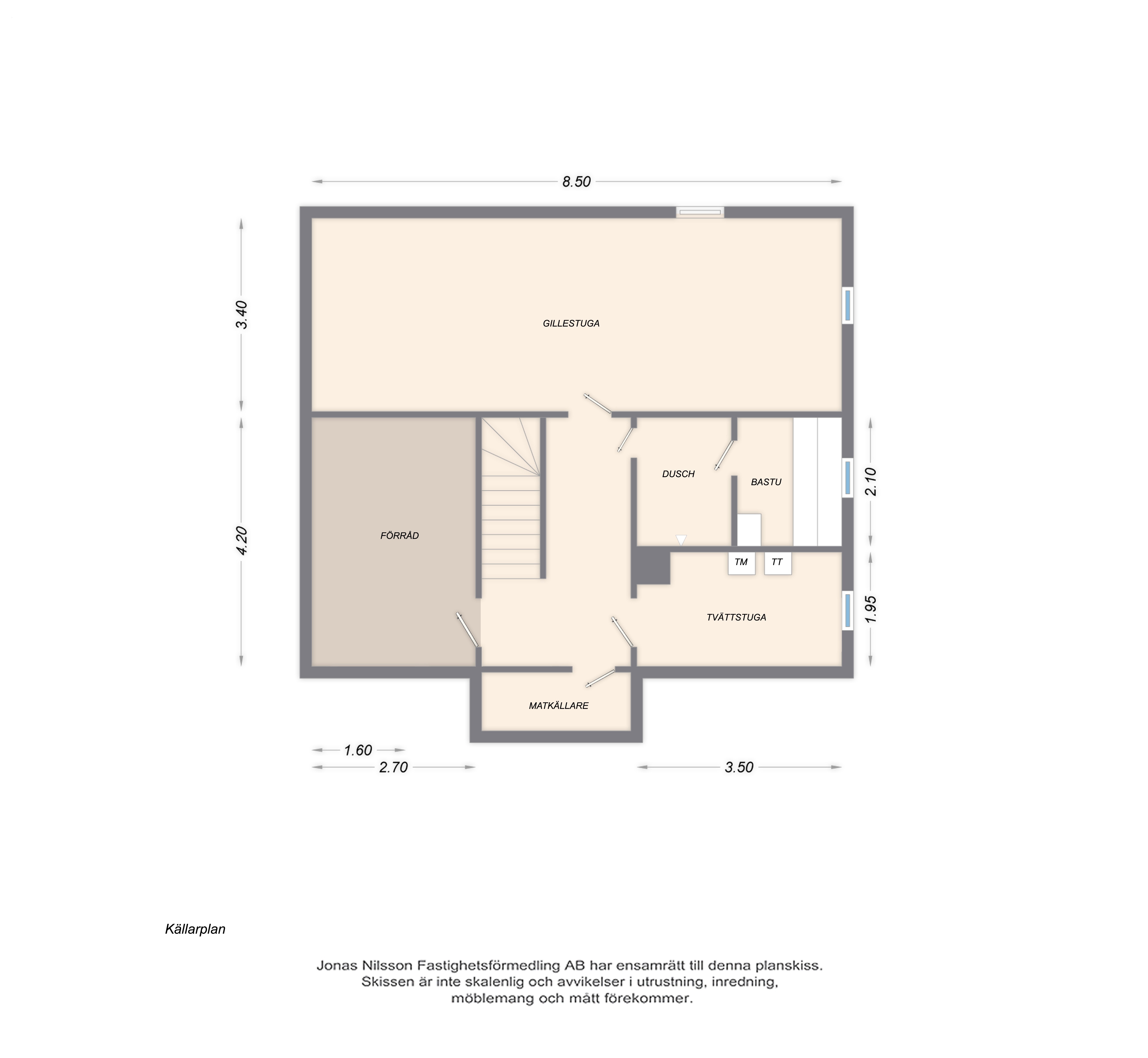 Planlösning 3 Gasellvägen 14