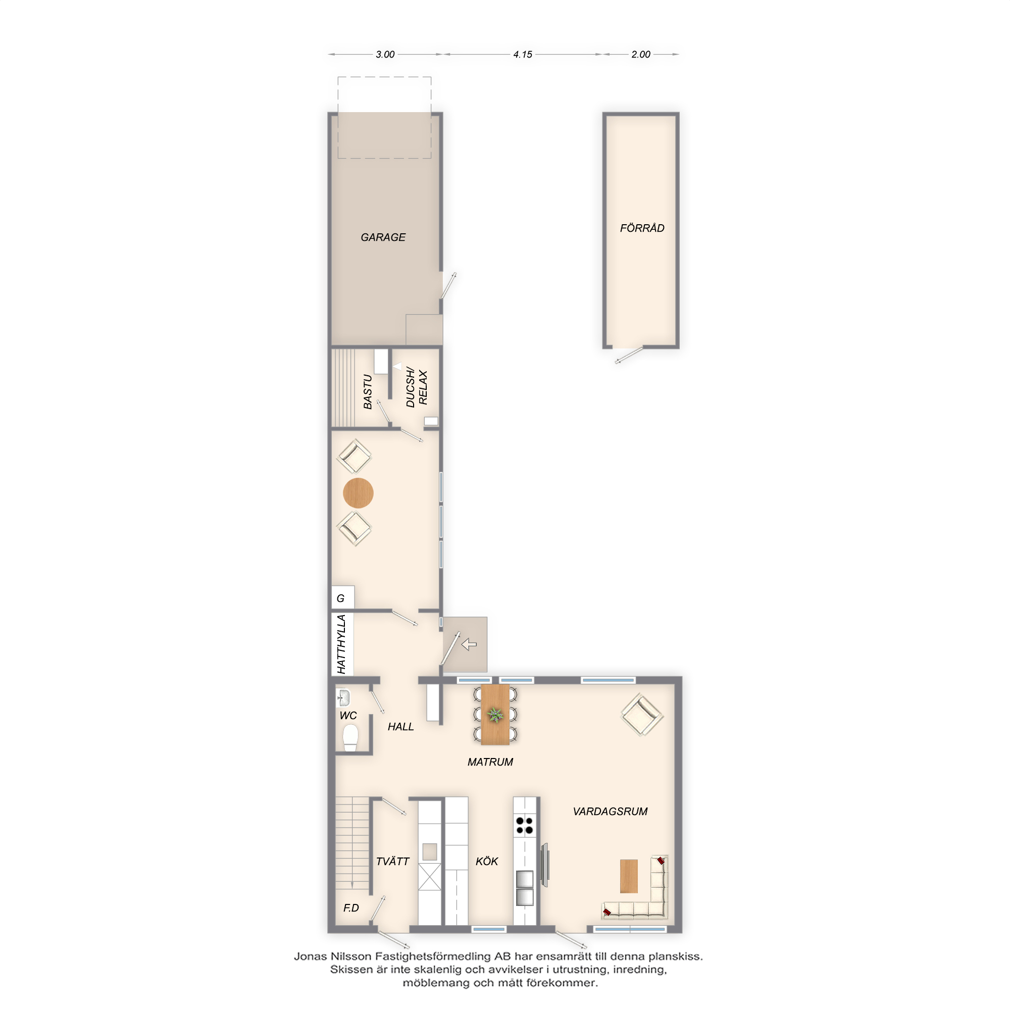 Planlösning 1 Havsöringsgränd 12