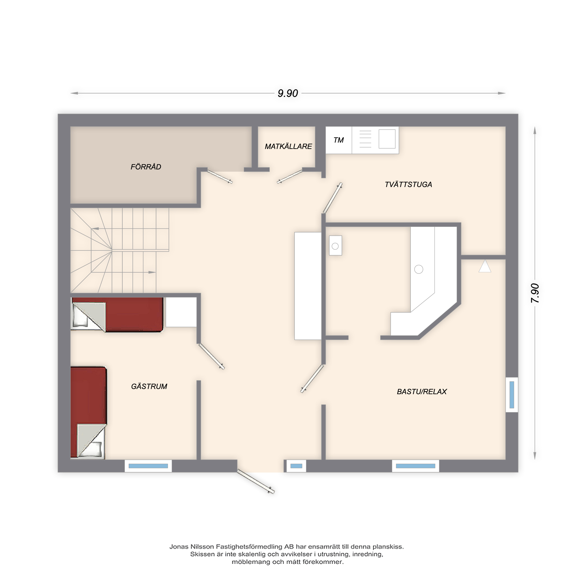 Planlösning 2 Mittibyn 17