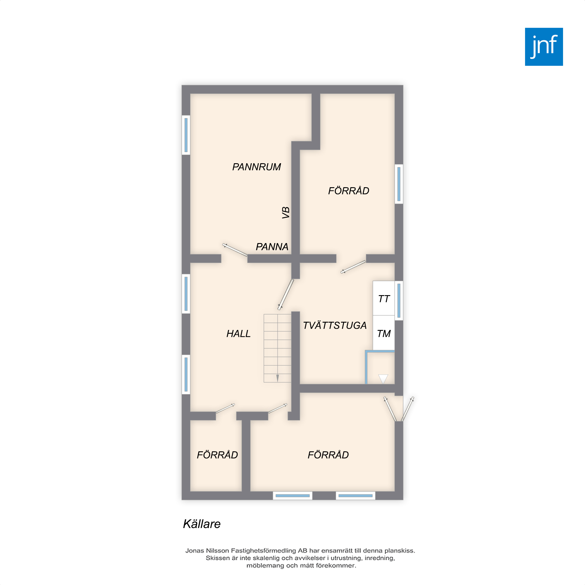 Planlösning 3 Prästgatan 15