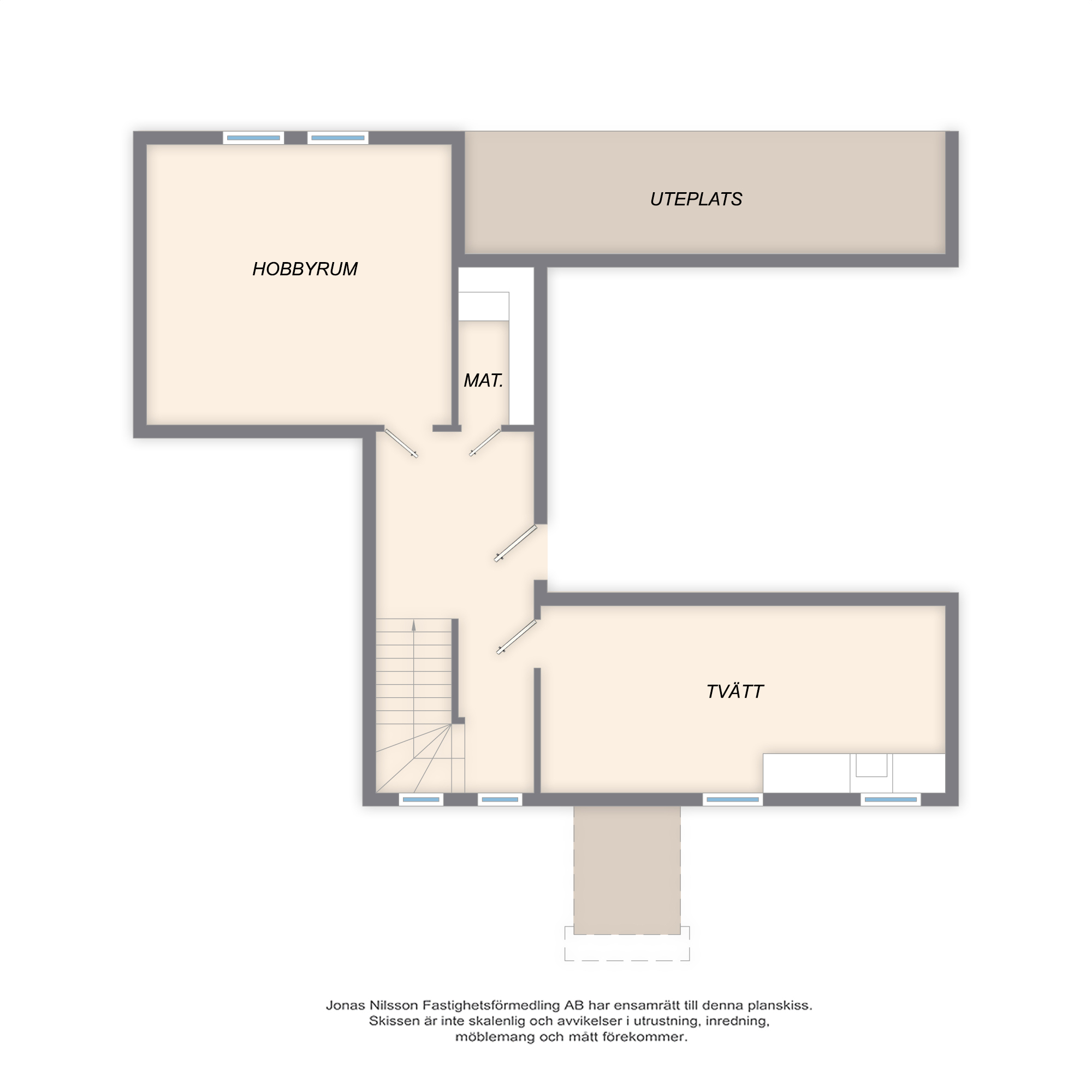 Planlösning 4 Armévägen 12