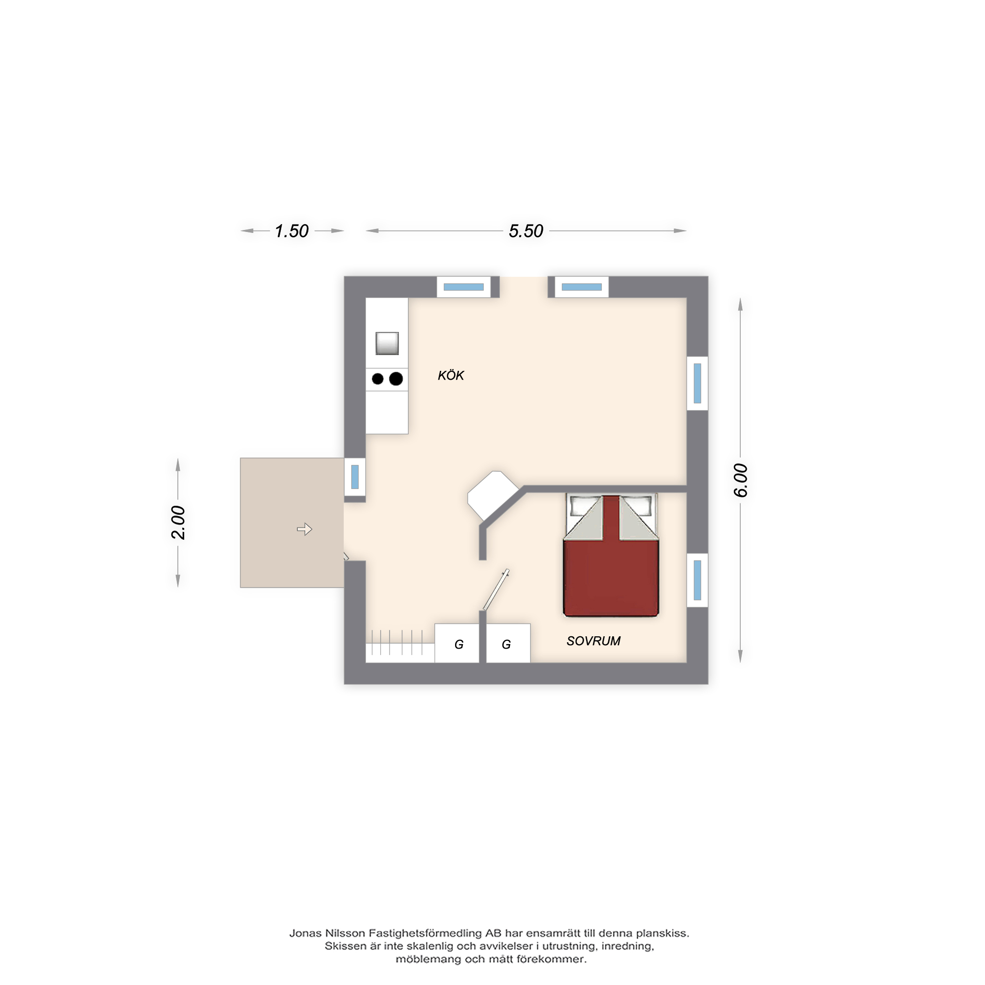 Planlösning 3 Mittibyn 17