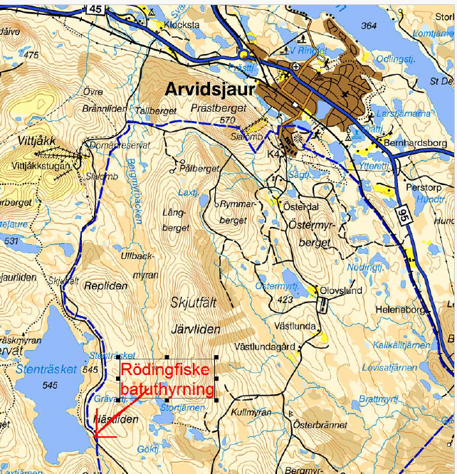 Tomtkarta 1 Kilverdammen 18