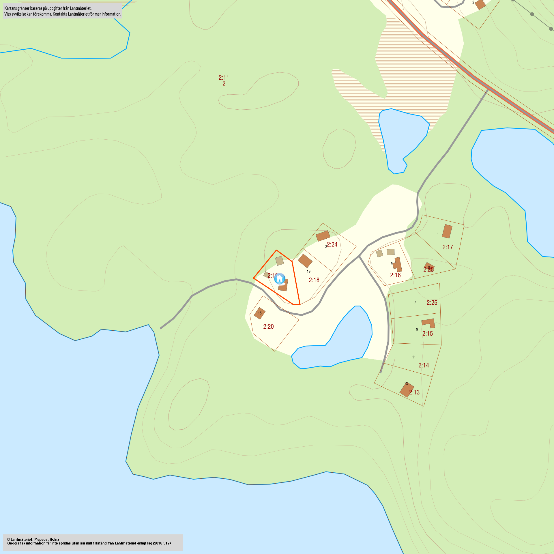 Tomtkarta Mittibyn 17