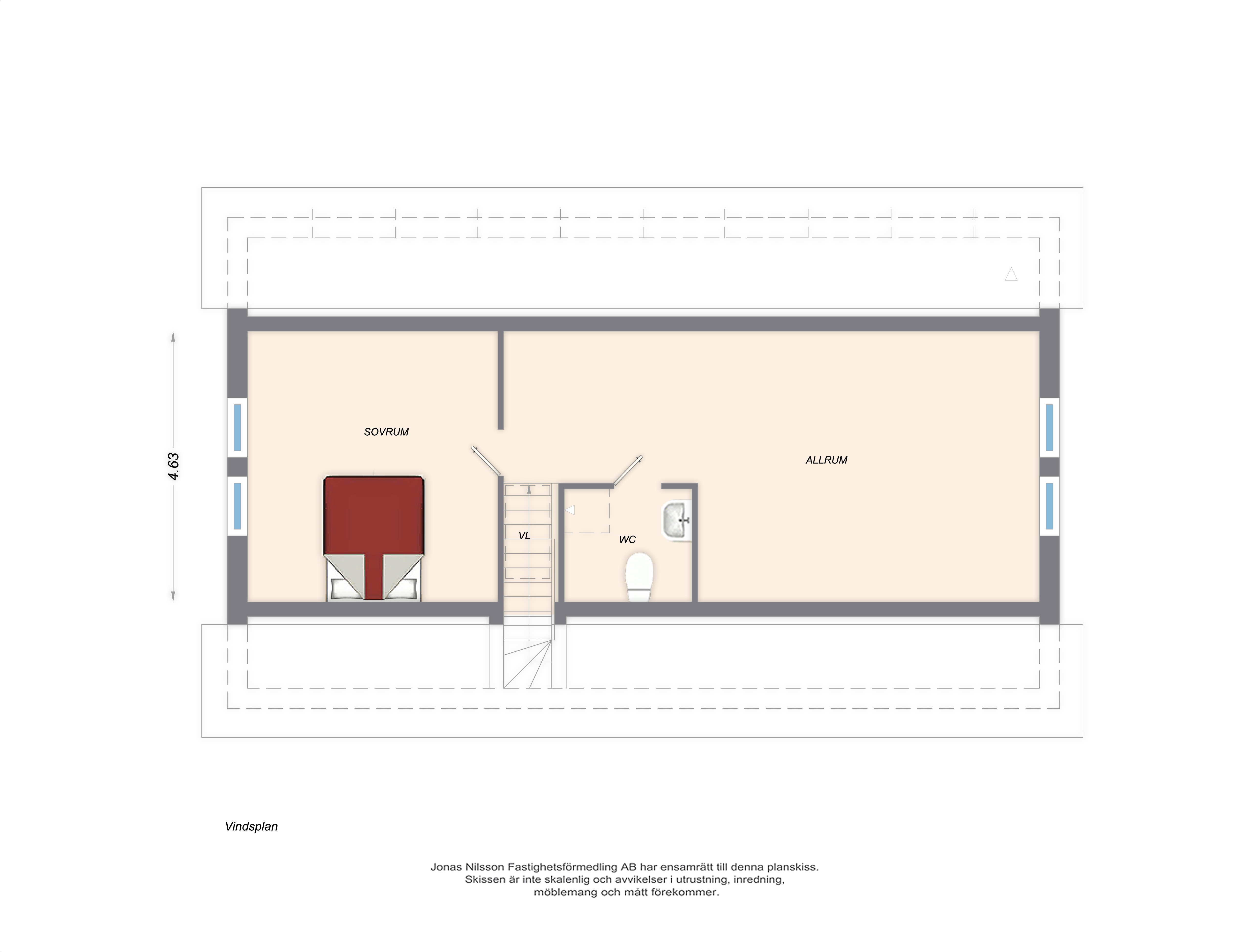 Planlösning 2 Körsbärsgatan 32