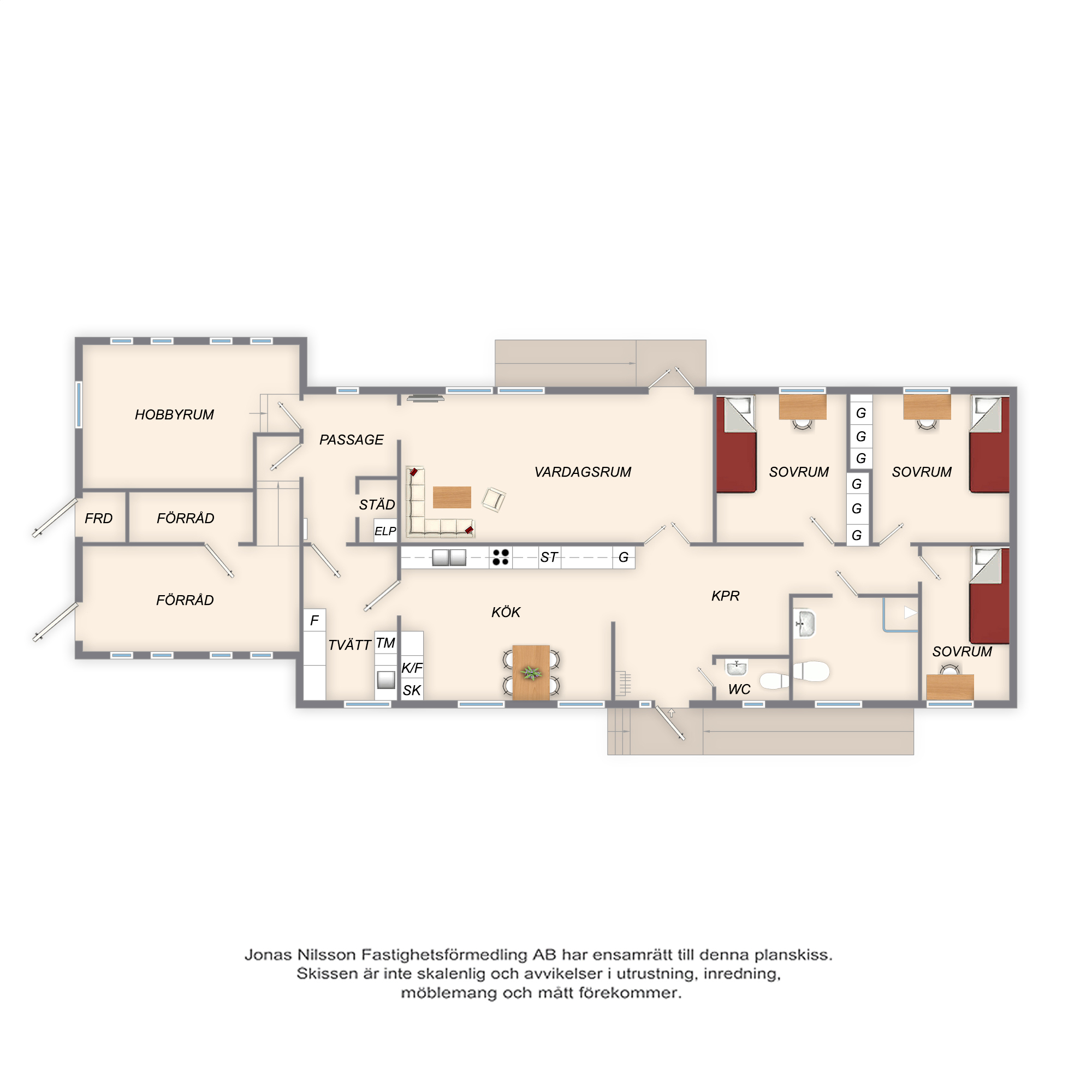 Planlösning Ringgatan 6