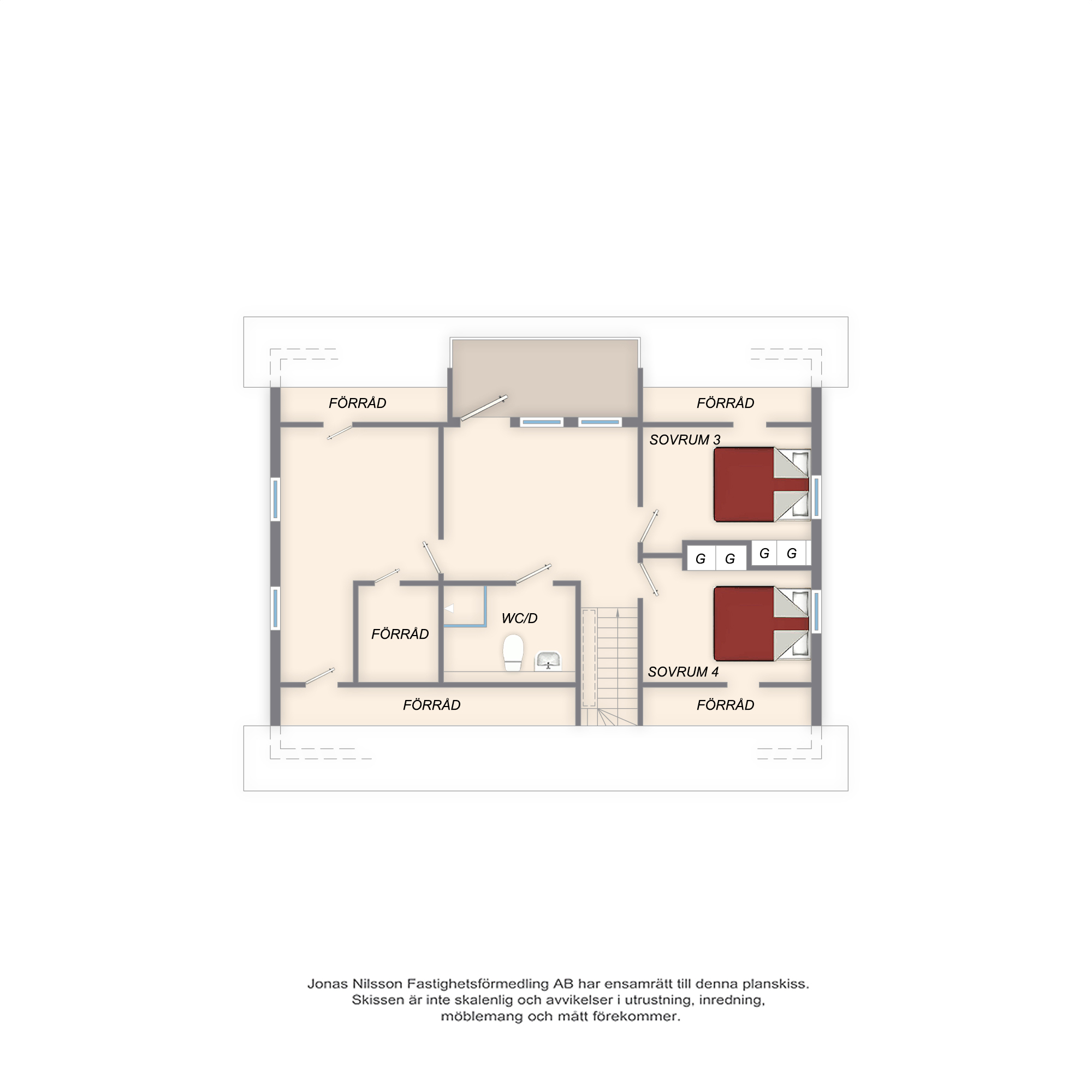 Planlösning Majstigen 7