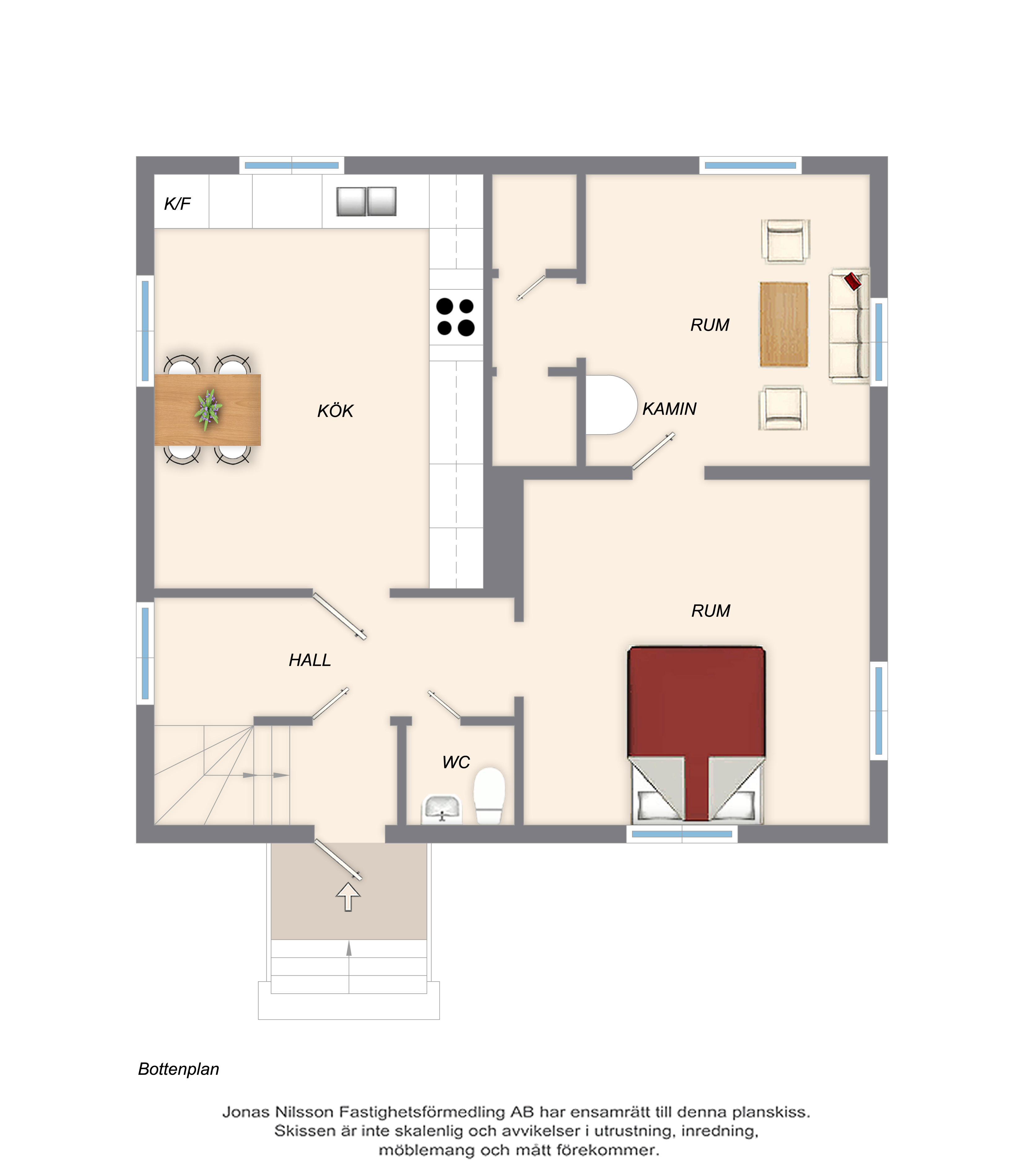 Planlösning 1 Persomajärvi 16