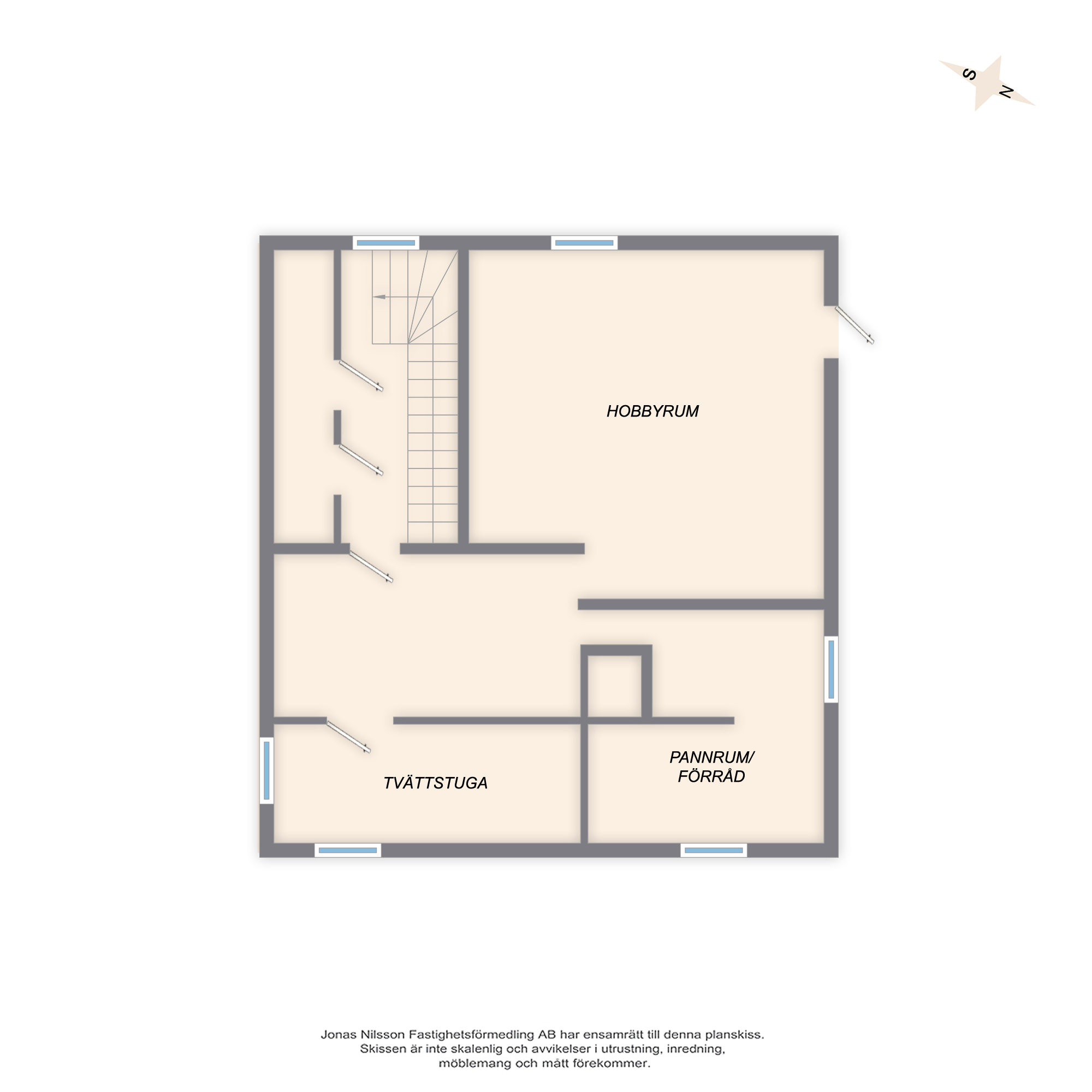Planlösning 3 Prästgatan 13
