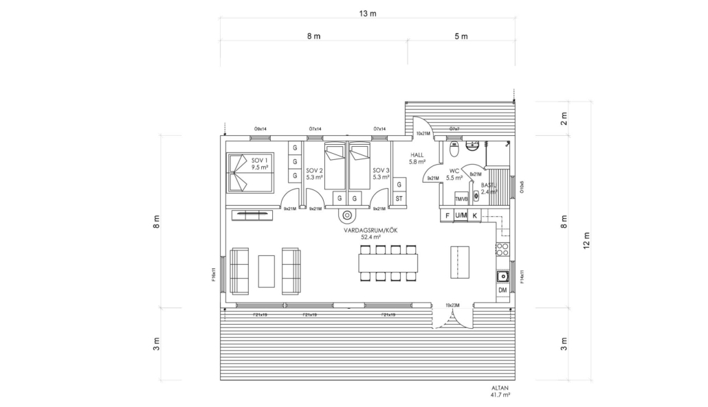 Planlösning Galtishyllan 6