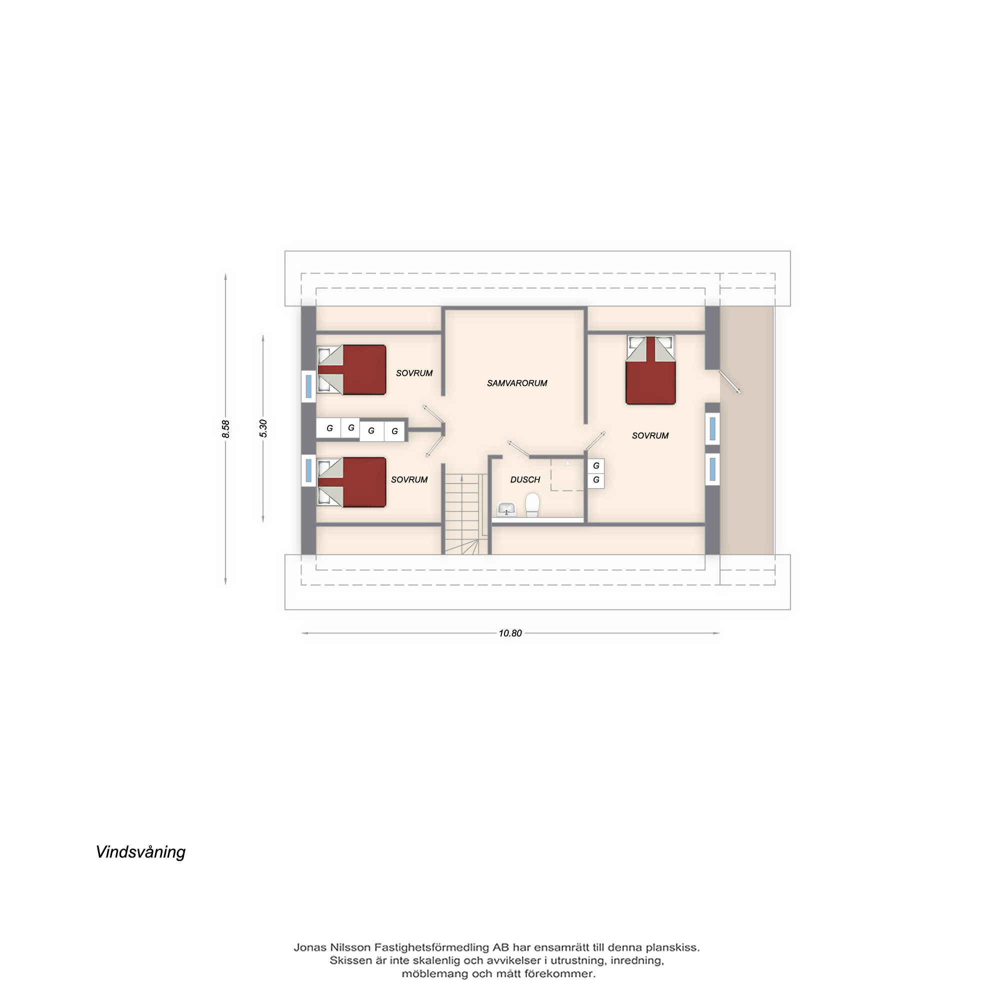 Planlösning 2 Gamla Falmark 110