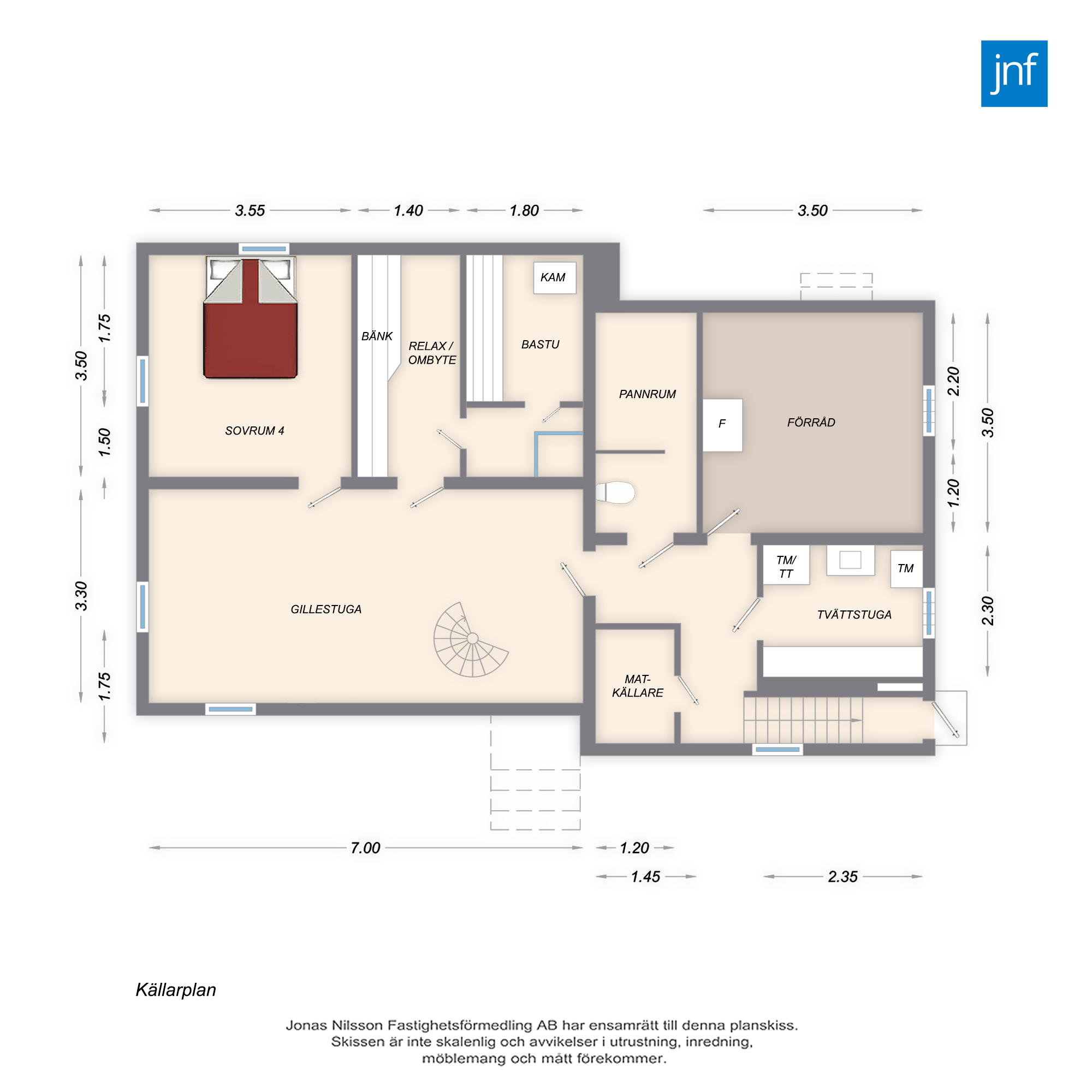 Planlösning 2 Uttervägen 31